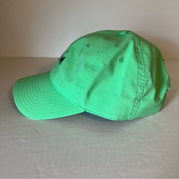 FootJoy FJ Performance Golf Hat Green Old School Logo Adjustable Strapback Cap - Picture 3 of 10